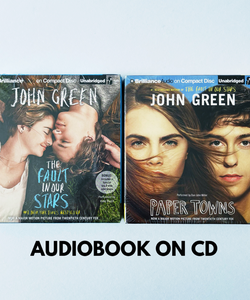 Audiobook on CD The Fault in Our Stars & Paper Towns