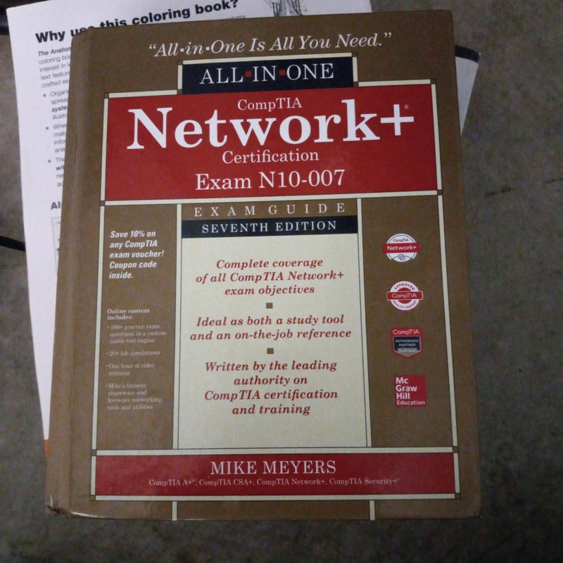 CompTIA Network+ Certification All-In-One Exam Guide, Seventh Edition (Exam N10-007)