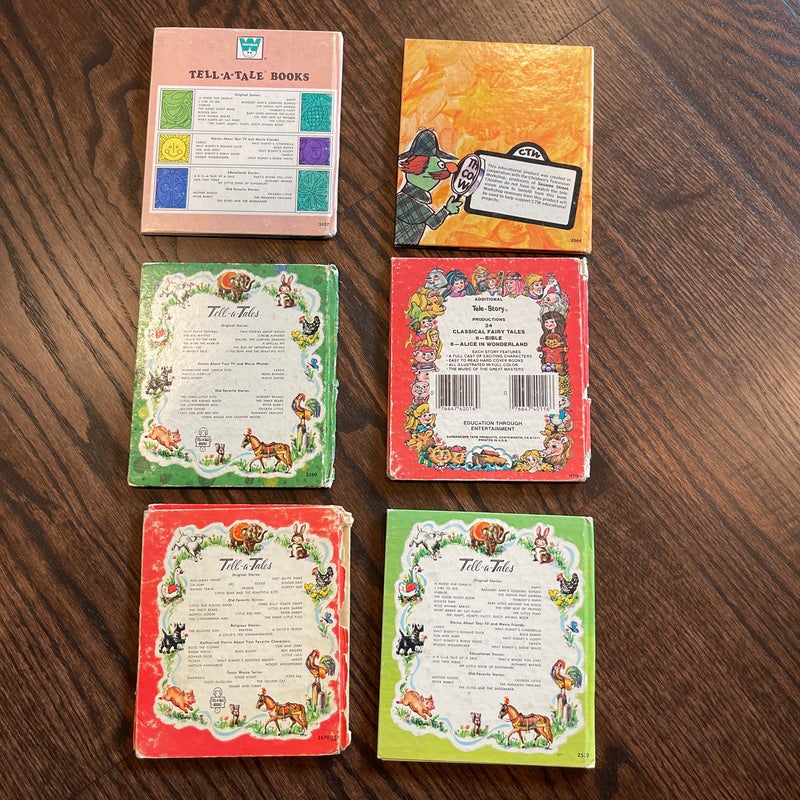 Collection of Tell-a-tale books
