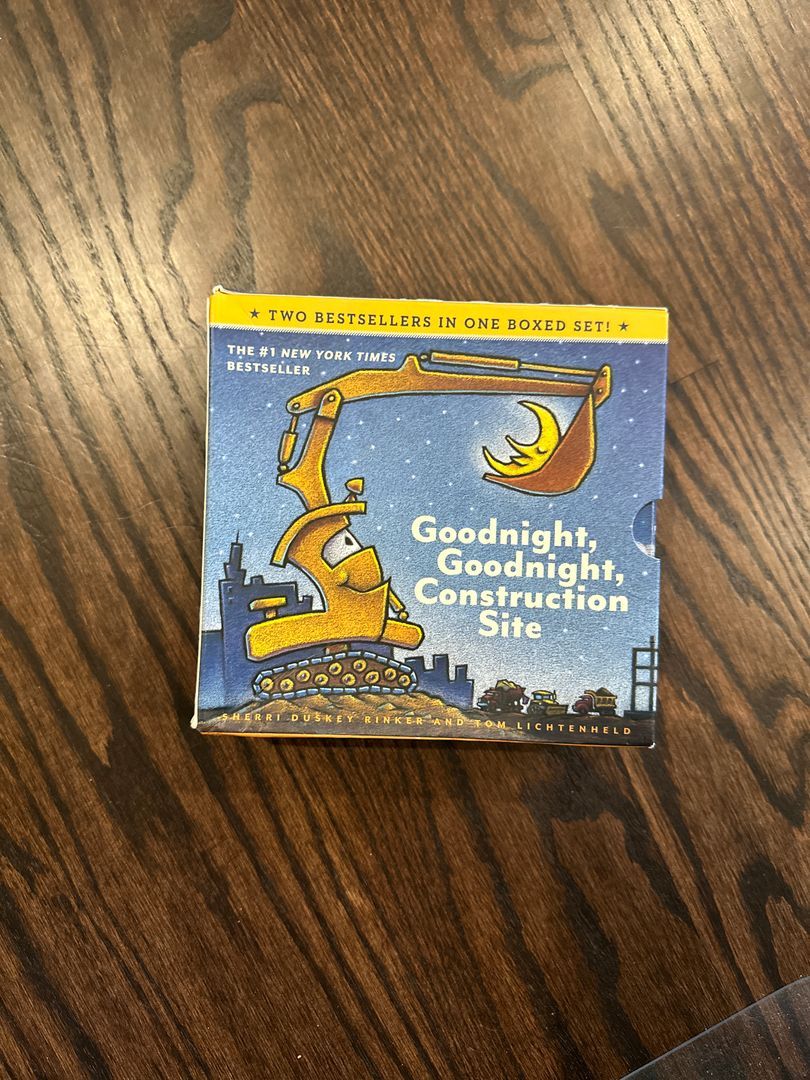 Goodnight, Goodnight, Construction Site and Steam Train, Dream Train Board Books Boxed Set