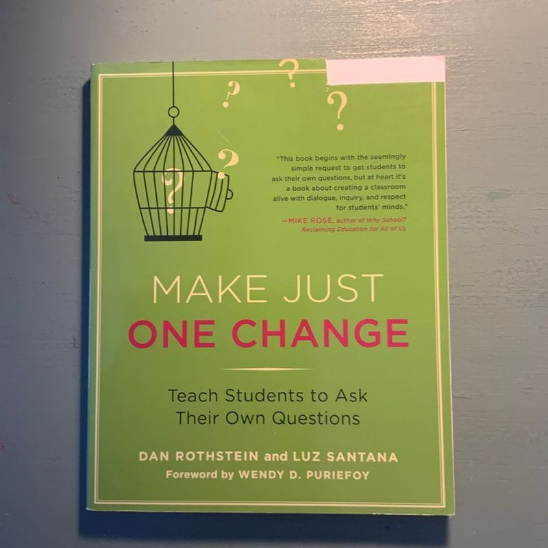 Make Just One Change