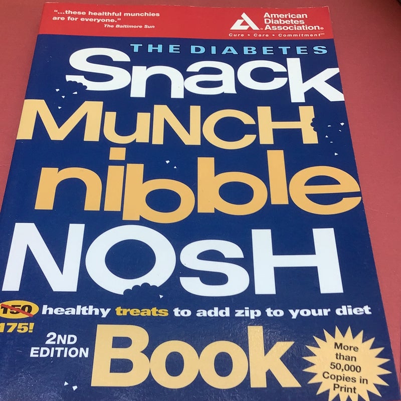 The Diabetes Snack, Munch, Nibble, Nosh Book