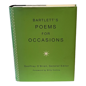 Bartlett's Poems for Occasions