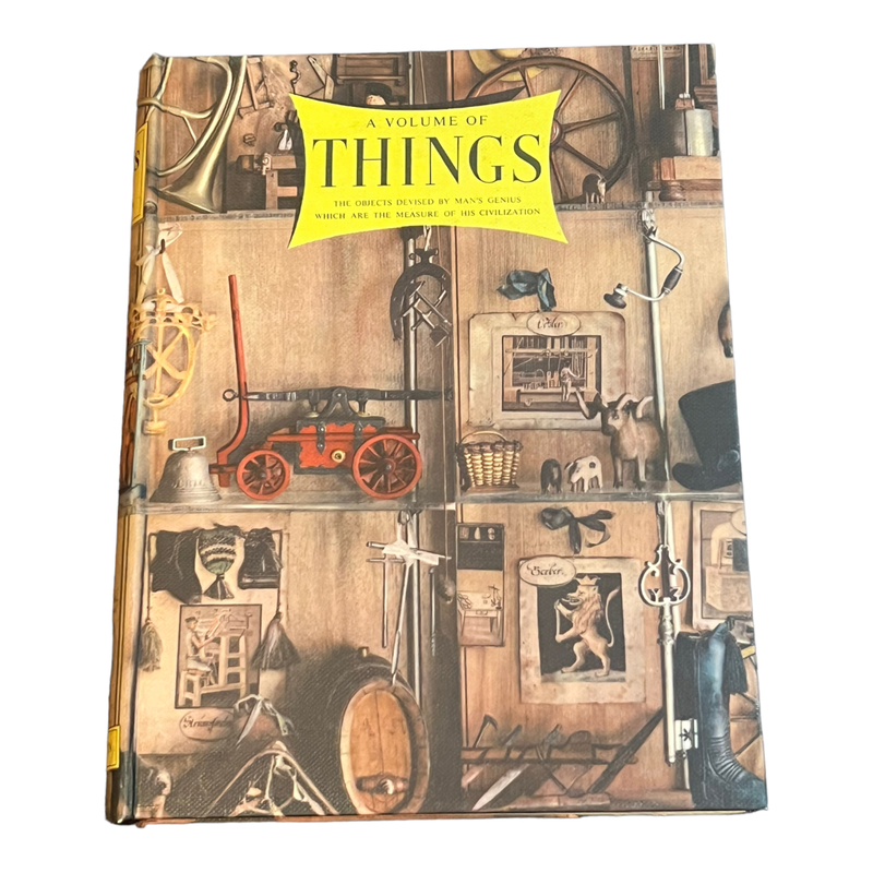Vintage People Places Things Ideas Book Set 1957