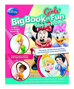 Disney Girls' Big Book of Fun Time for Friends