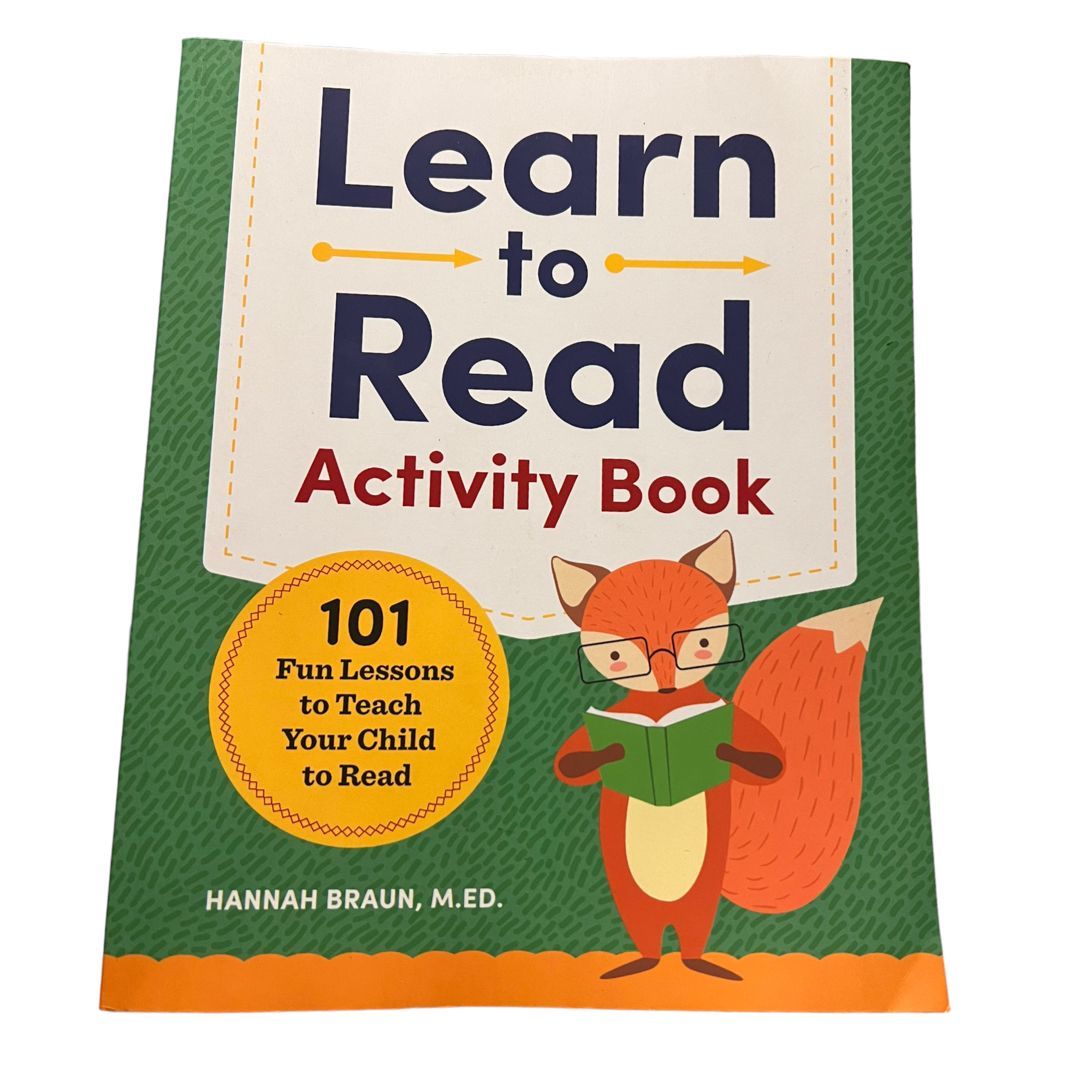 Learn to Read Activity Book