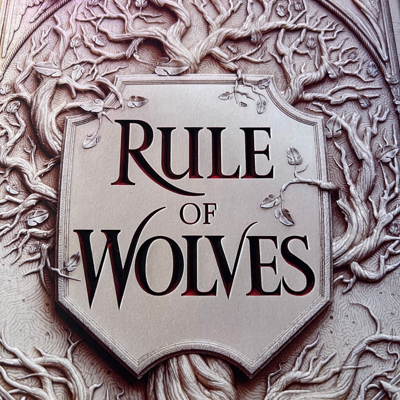 Rule of Wolves: Special Edition SILVER SPRAYED Edges