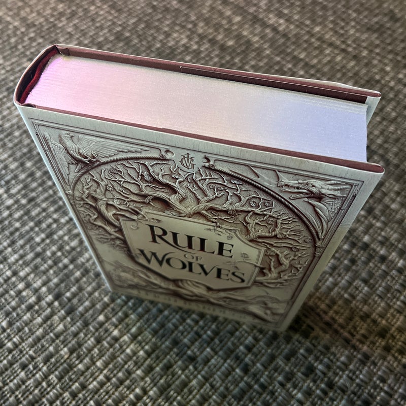 Rule of Wolves: Special Edition SILVER SPRAYED Edges
