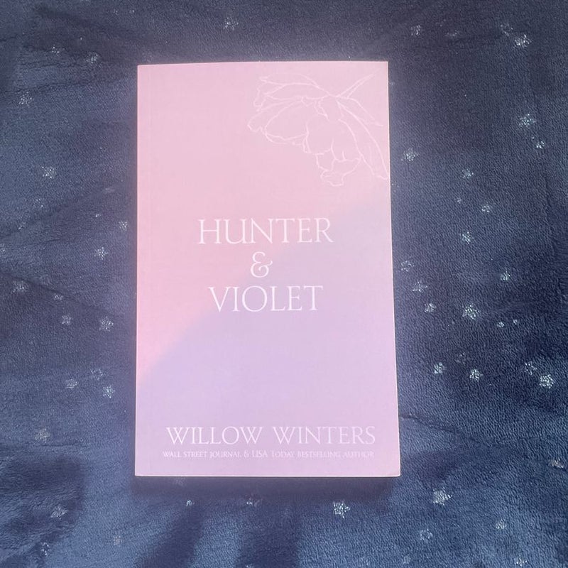 Hunter and Violet *original hand signature from author*