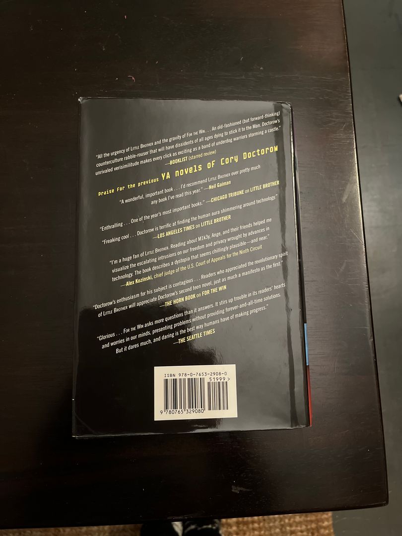 Pirate Cinema (Signed/Previously Personalized) by Cory Doctorow ...