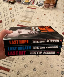 A Hitman Novel series Last Hit, Last Breath, Last Hope