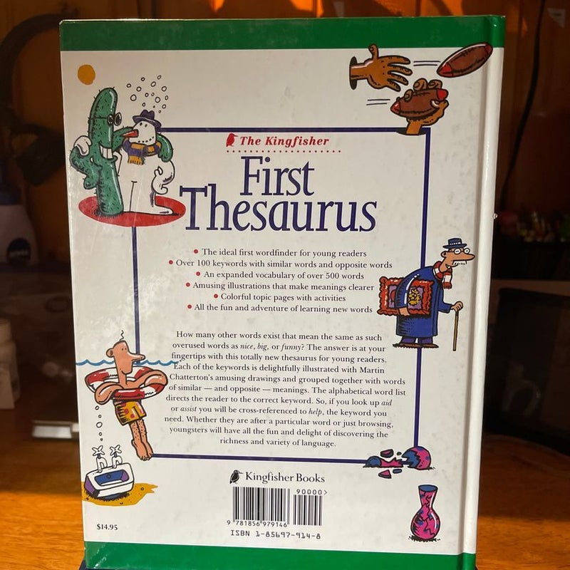 The Kingfisher First Thesaurus