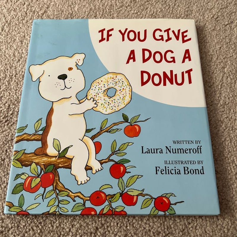 If you give a best sale dog a donut plush