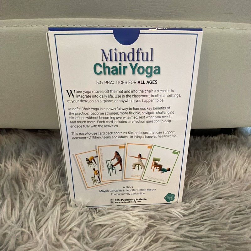 Mindful chair yoga card hot sale deck