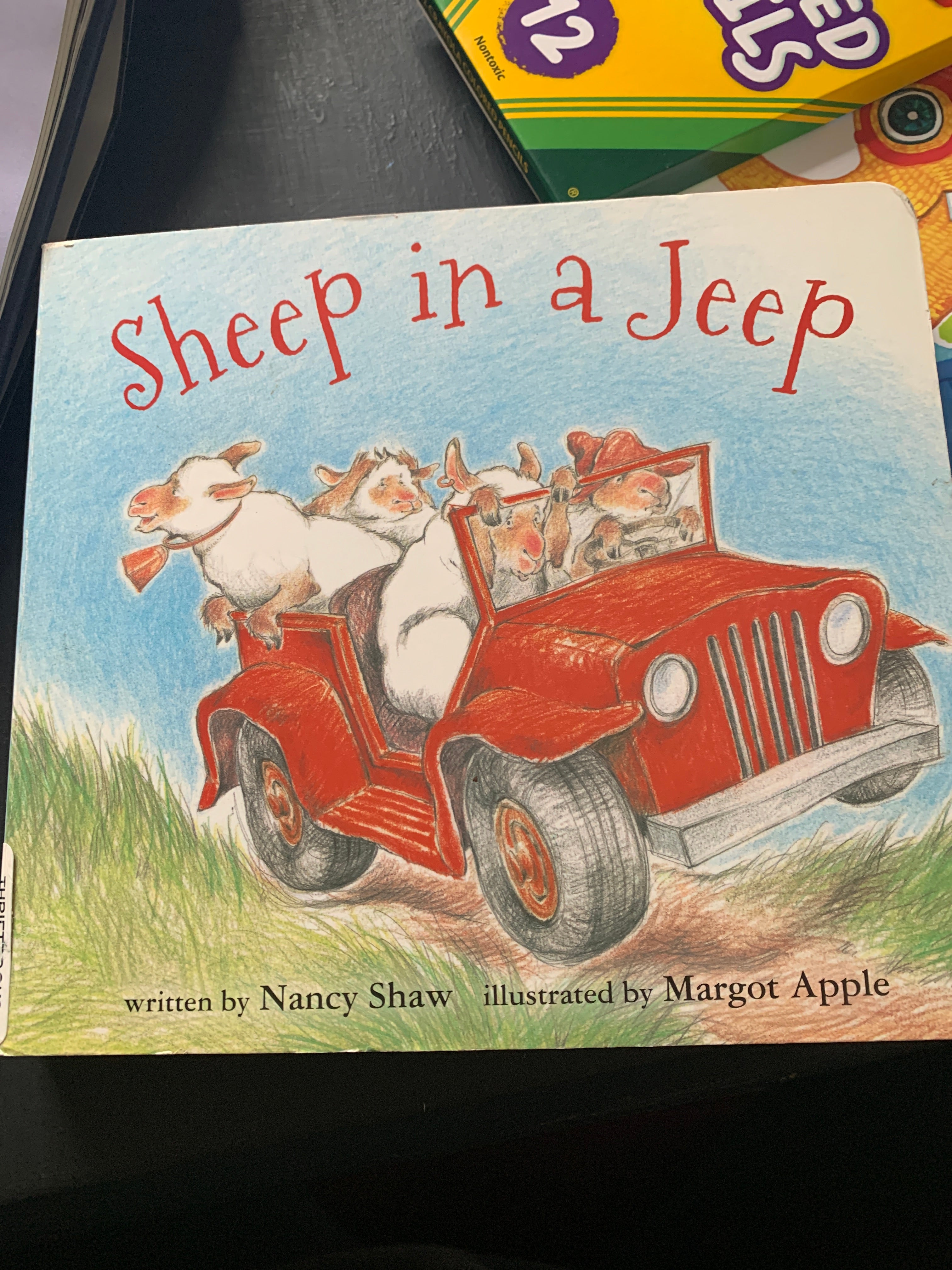 Sheep in a Jeep Board Book