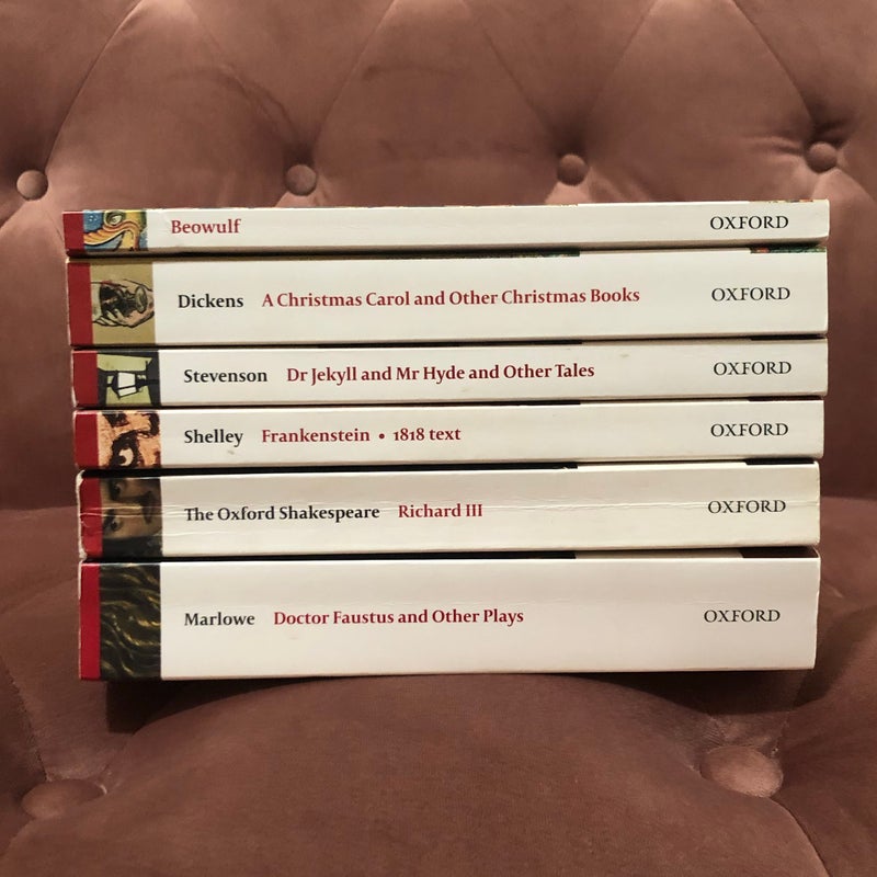 Oxford World’s Classics Set of 6