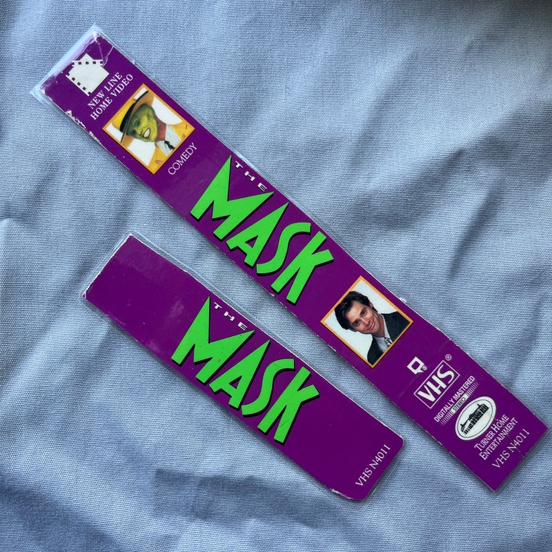 Set of 2 The Mask Bookmarks 