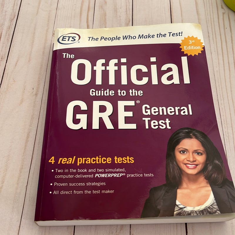 Official Guide to the GRE General Test, Third Edition