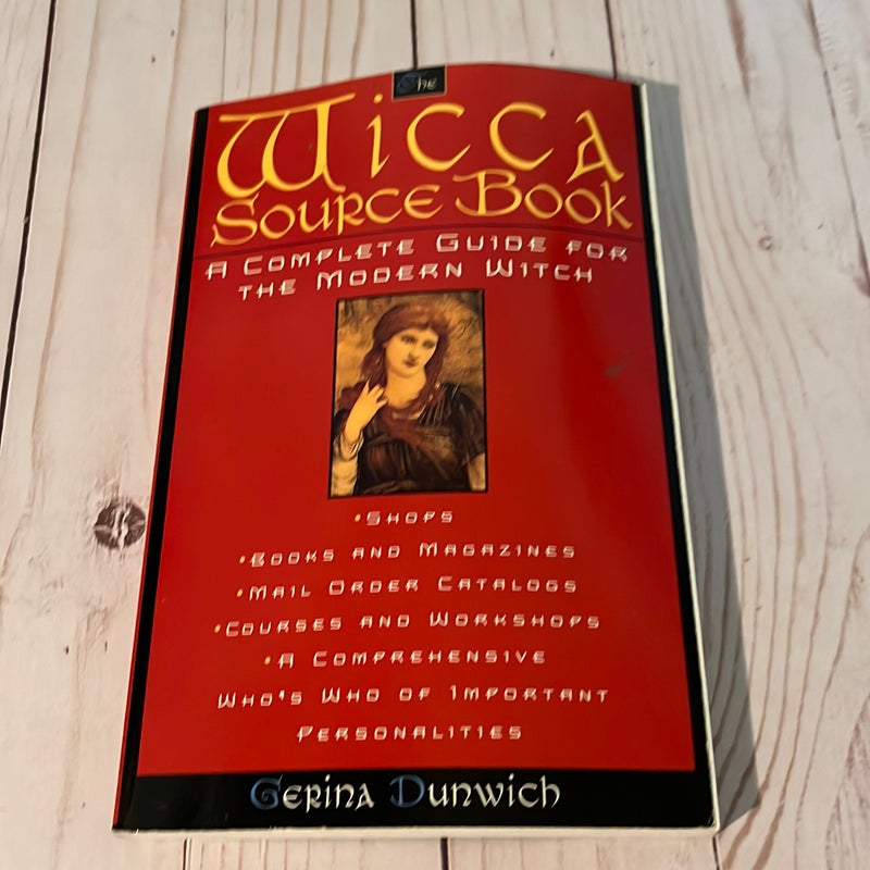 The Wicca Source Book
