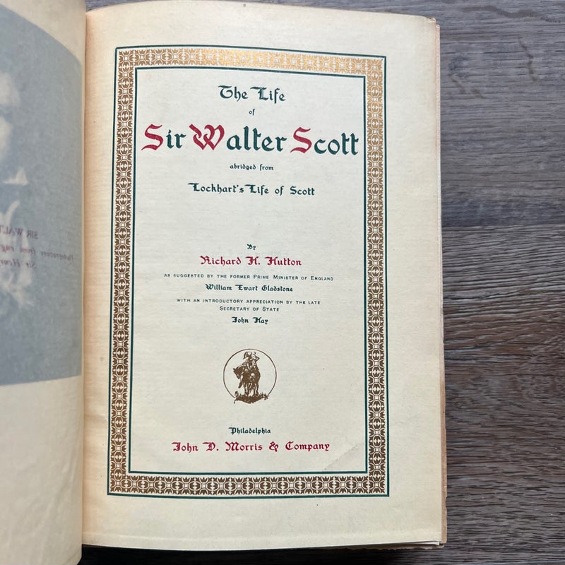 The Life of Sir Walter Scott (Edition De Luxe)