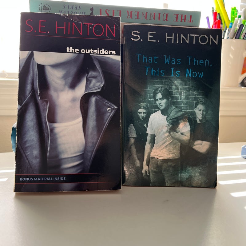 The Outsiders & That Was Then This is Now (S.E. Hinton bundle)