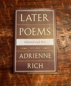 Later Poems Selected and New