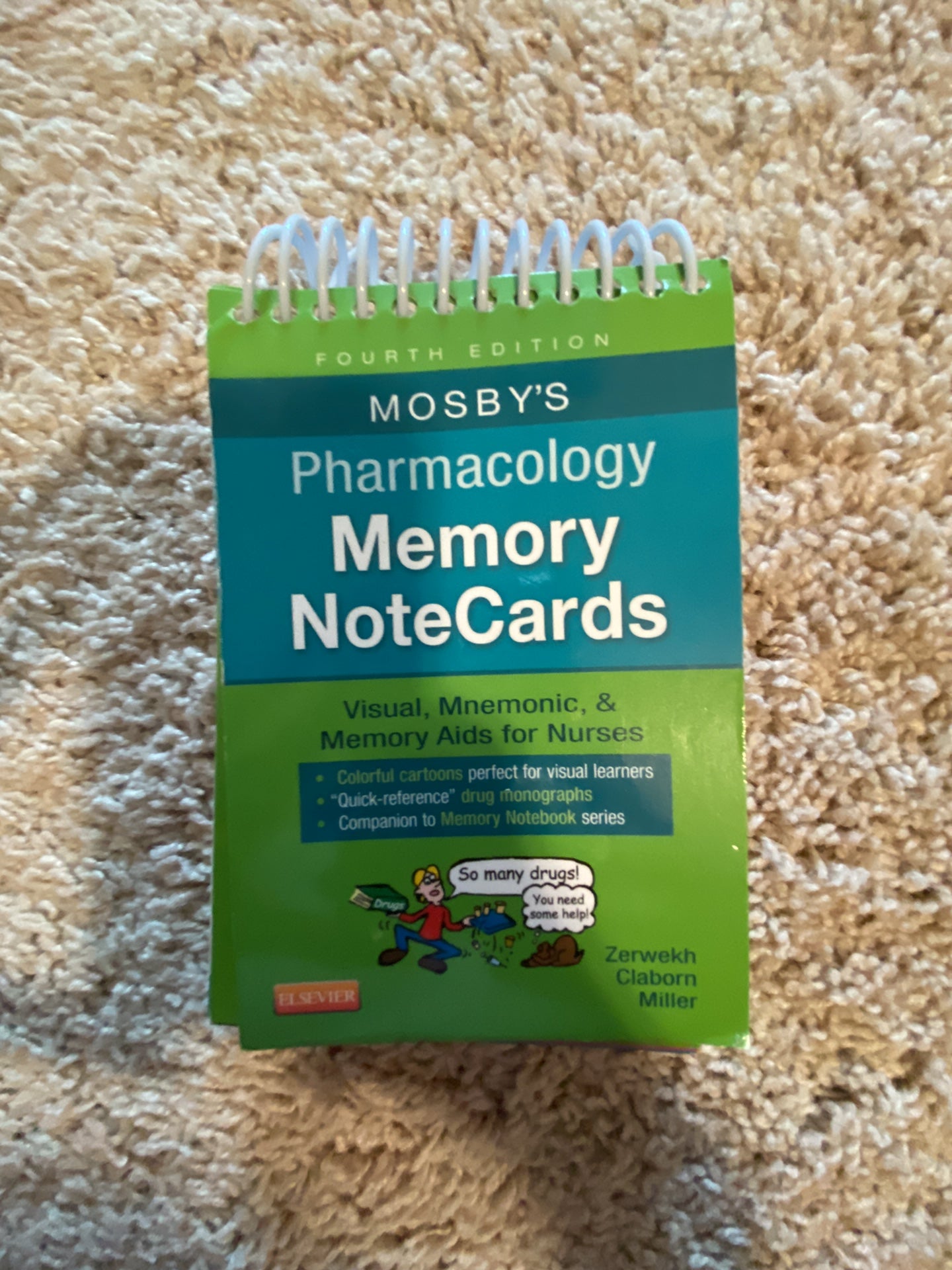 Mosby's Pharmacology Memory NoteCards