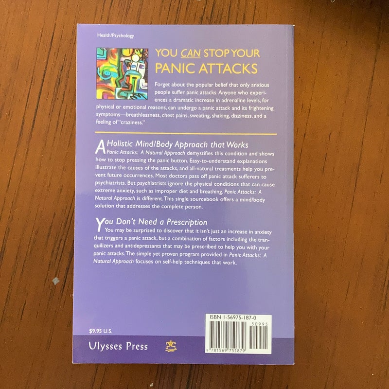 Panic Attacks A Natural Approach by Shirley Trickett