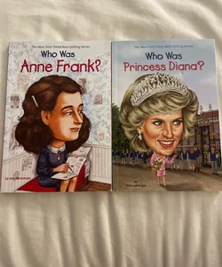 Who Was Anne Frank Who was Princess Diana