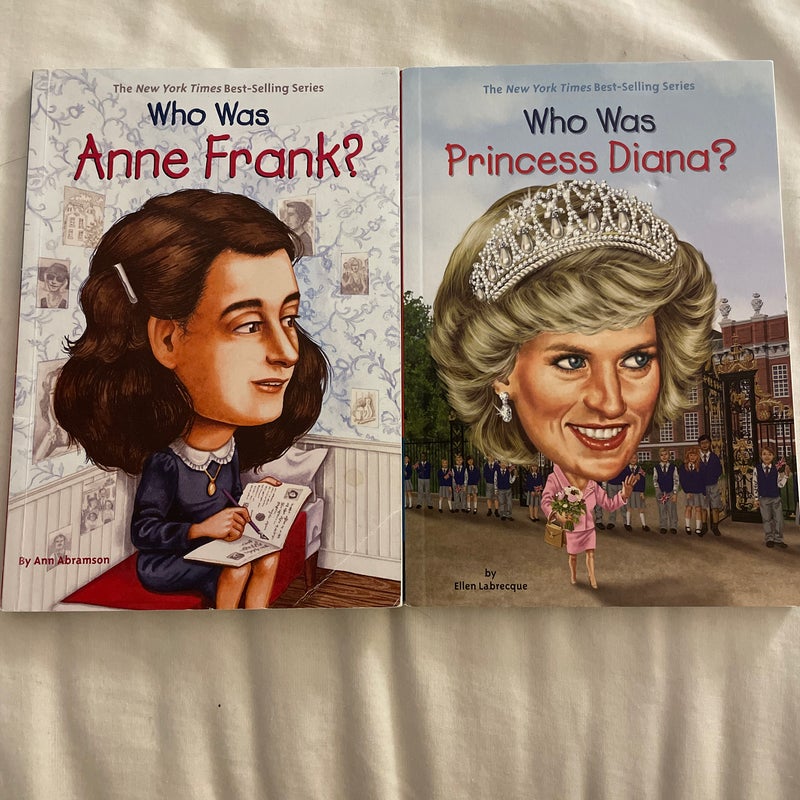 Who Was Anne Frank Who was Princess Diana