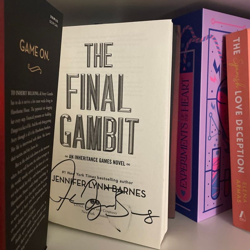 The Final Gambit SIGNED COPY