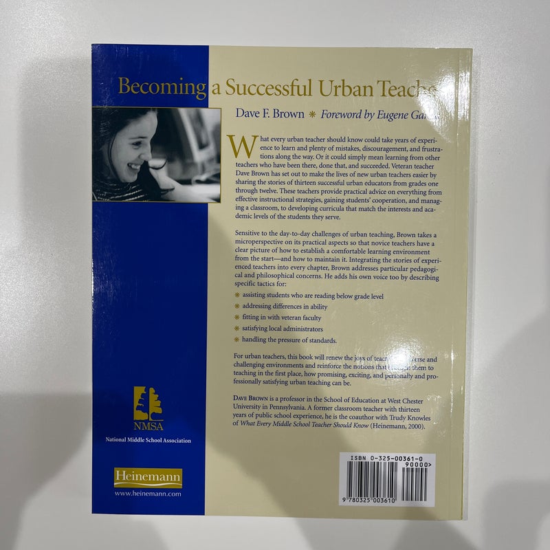 Becoming a Successful Urban Teacher