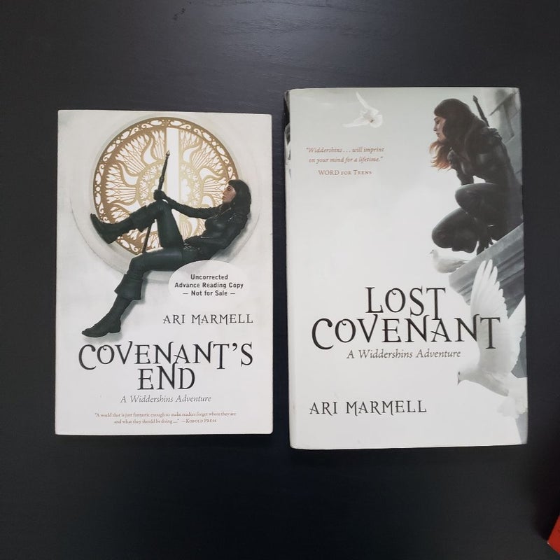 Lost Covenant HC and Covenant's End ARC