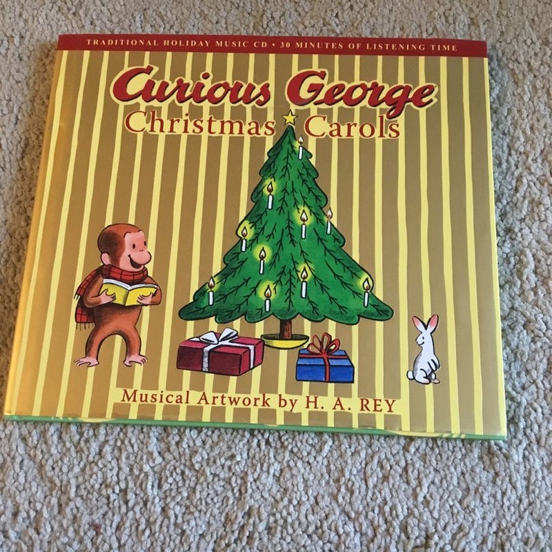 Curious George Christmas Carols  CD Included! 