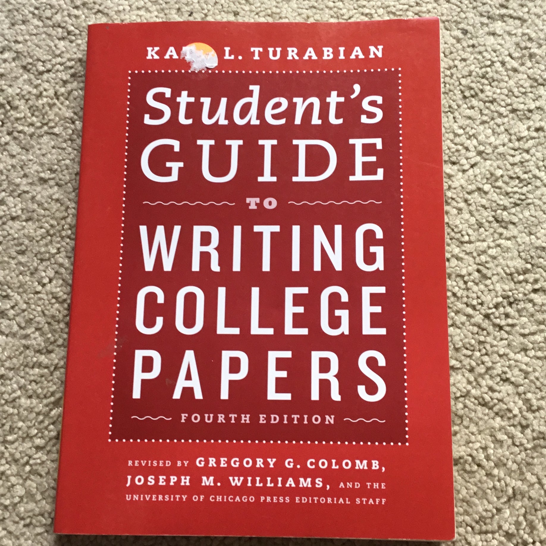 Student's Guide to Writing College Papers