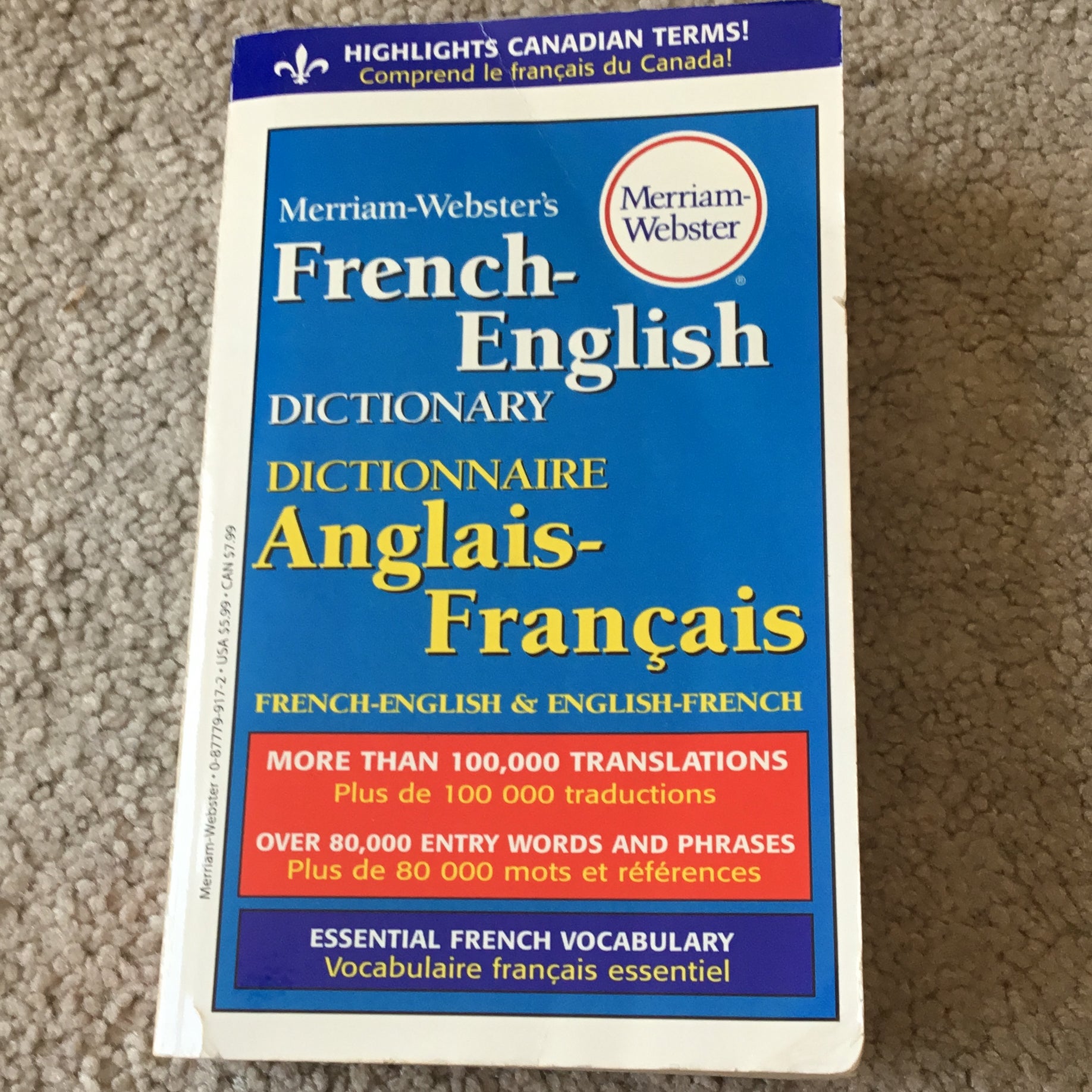 Merriam-Webster's French-English Dictionary