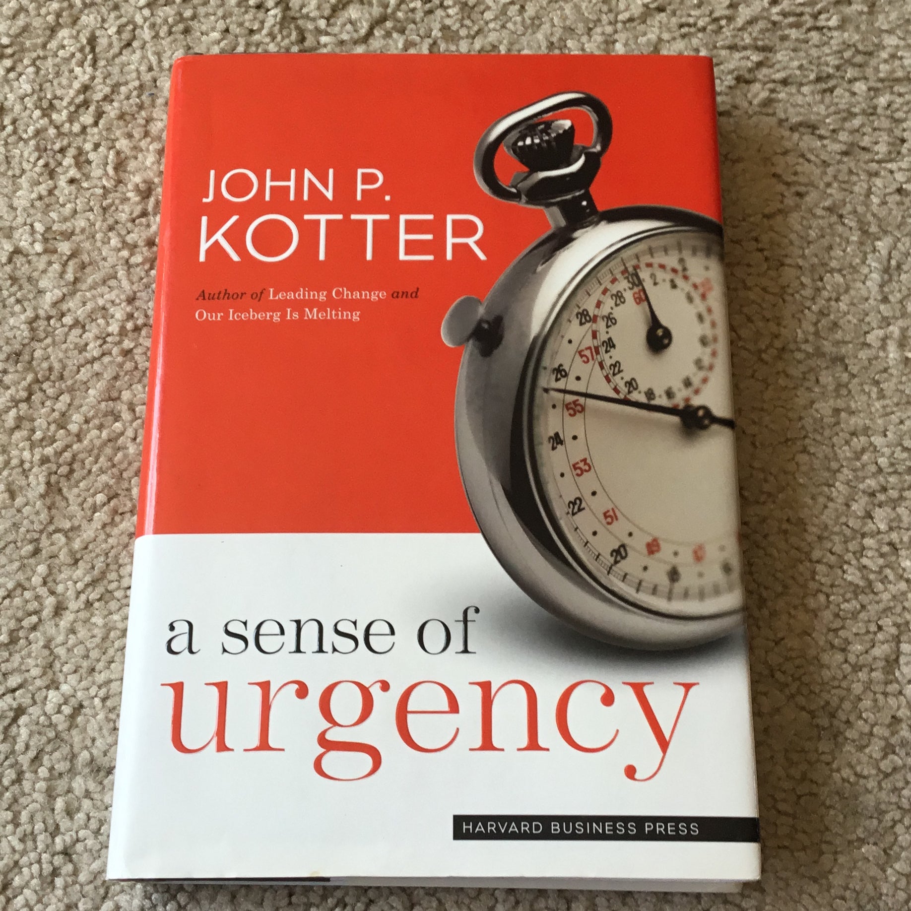 A Sense of Urgency