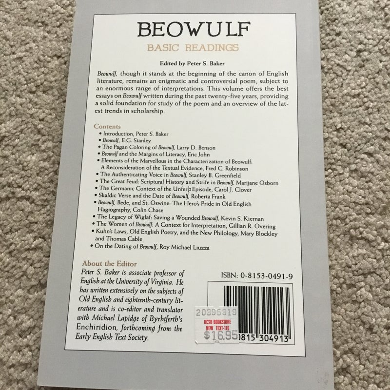 Beowulf Basic Readings