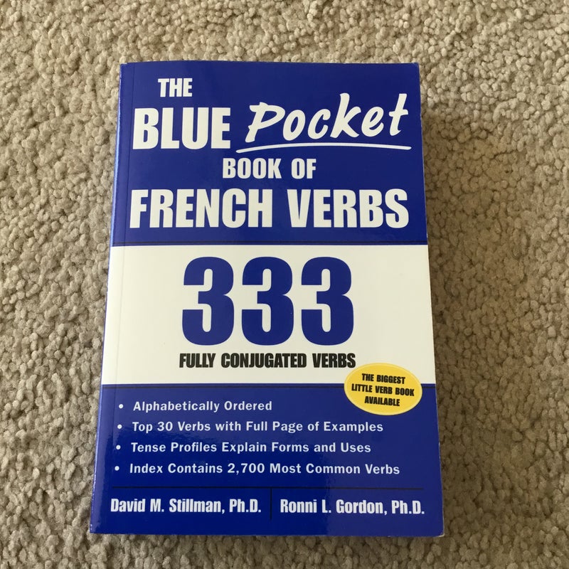 The Blue Pocket Book of French Verbs