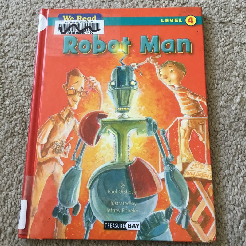 We Read Phonics-Robot Man