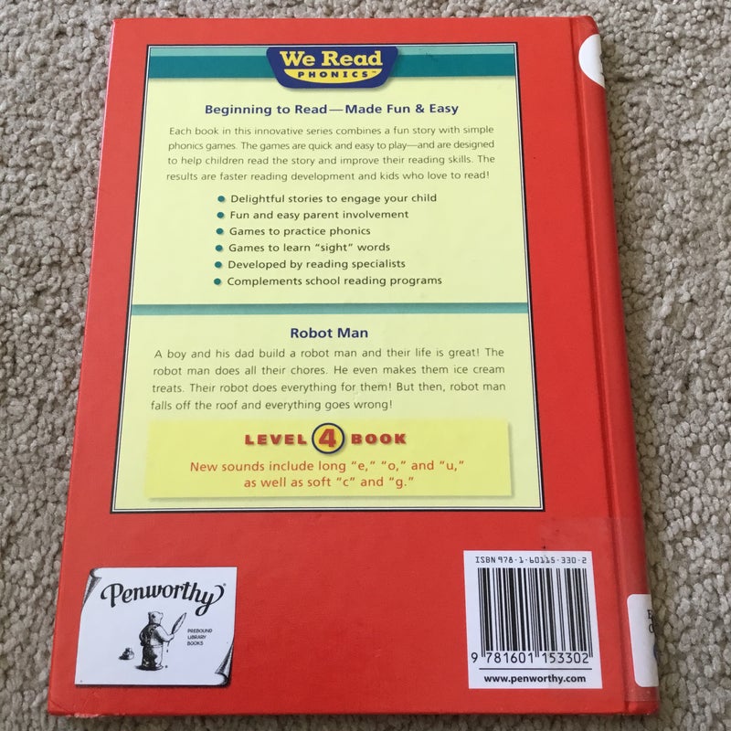 We Read Phonics-Robot Man