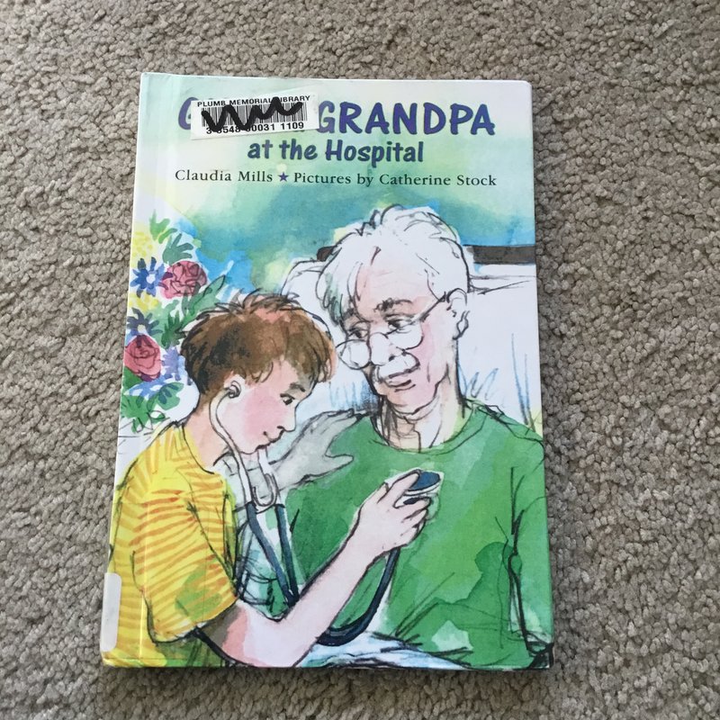 Gus and Grandpa at the Hospital