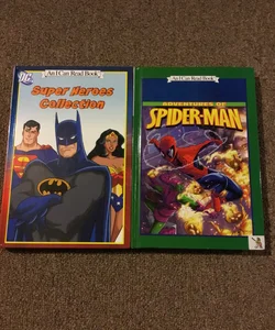 2 Superhero I Can Read Books bundle 