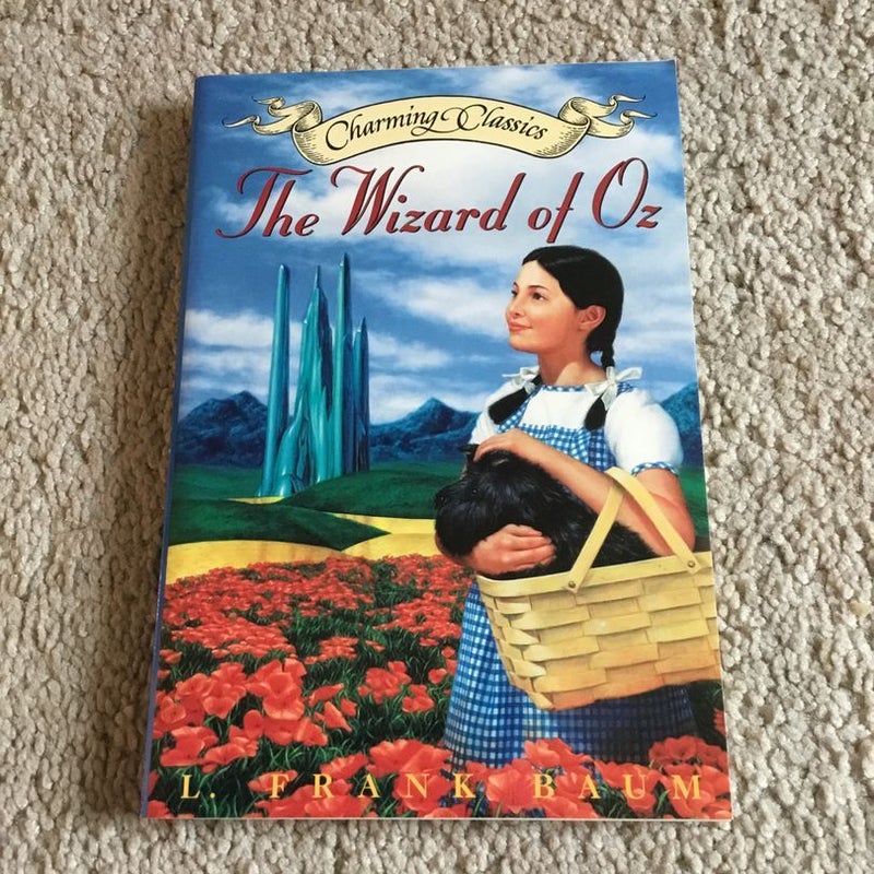 Wizard of Oz Book and Charm