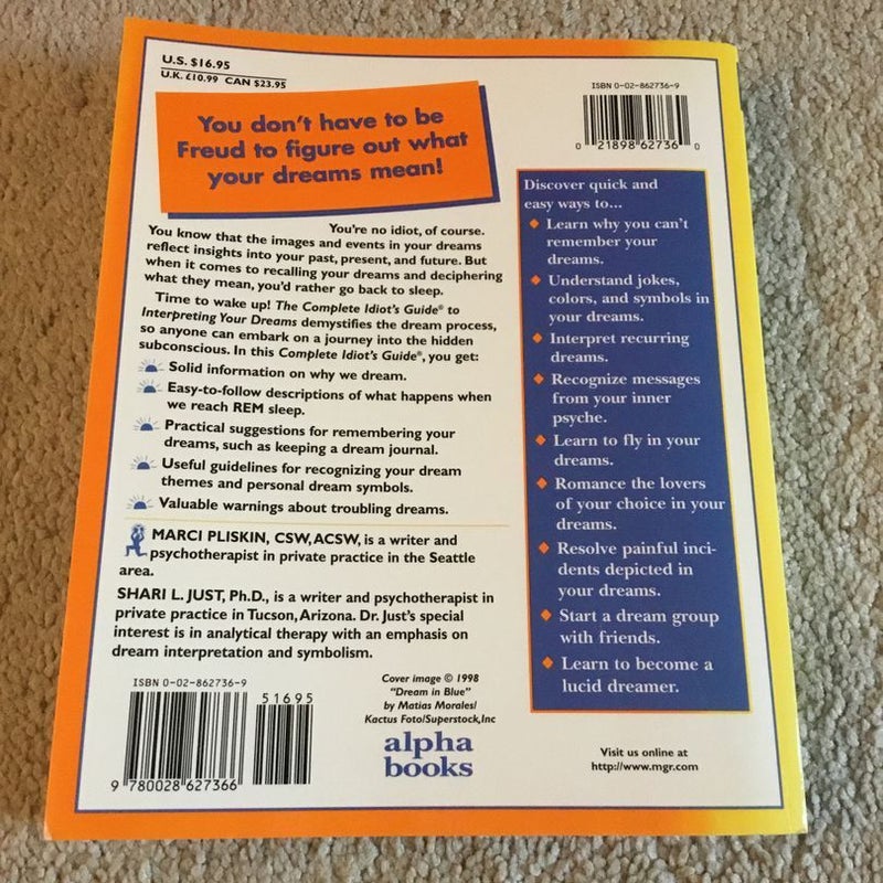 Complete Idiot's Guide to Interpreting Your Dreams