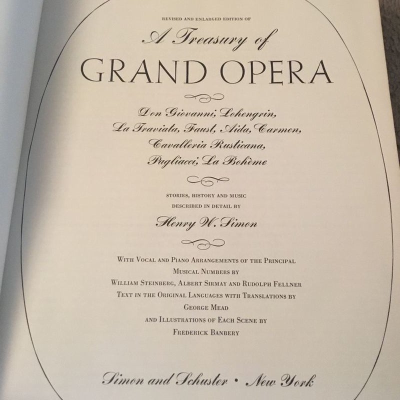 A Treasury of Grand Opera