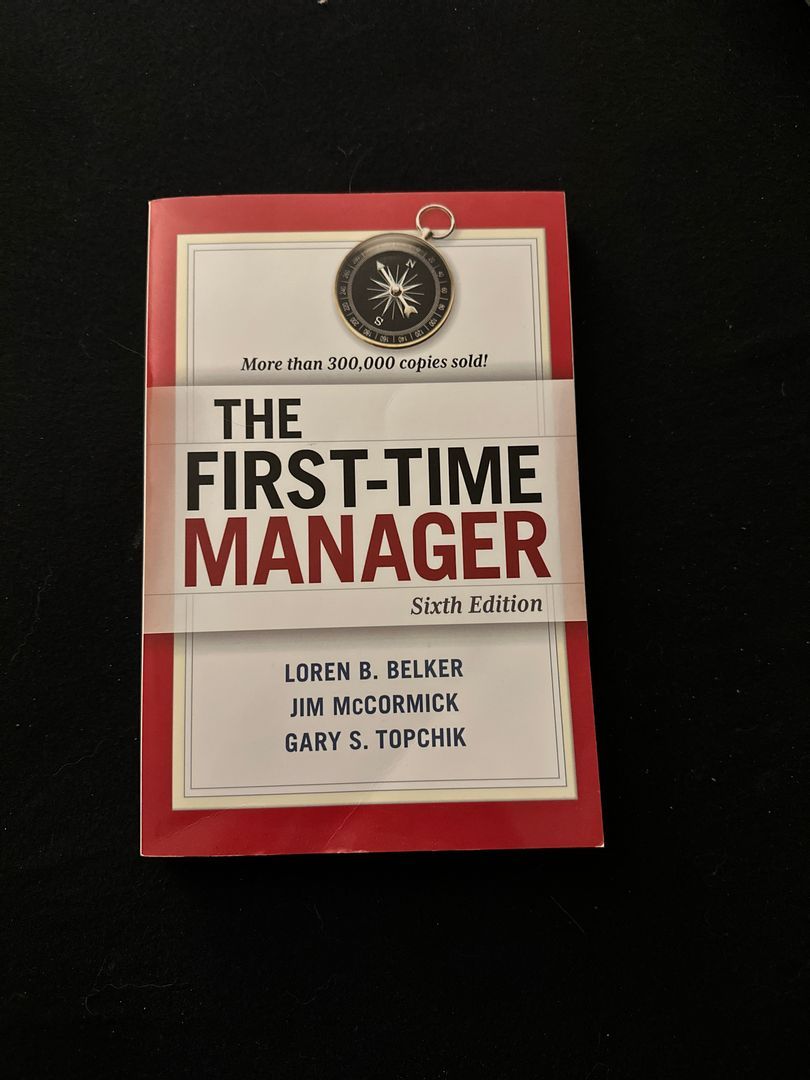 The First-Time Manager