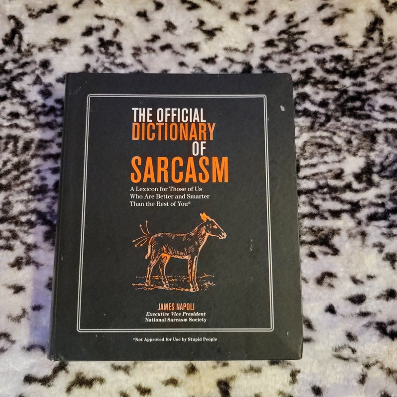 Official Dictionary Of Sarcasm 2025 Desk Calendar