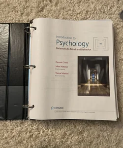Introduction to Psychology (Loose-leaf)