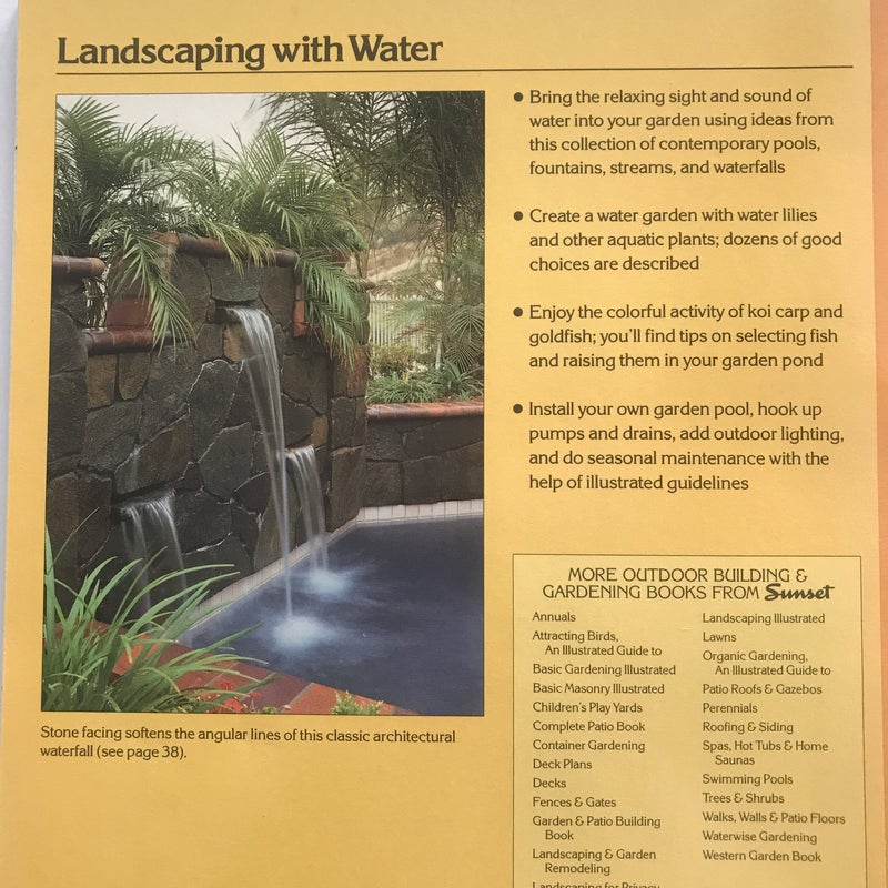 Garden Pools Fountains & Waterfalls